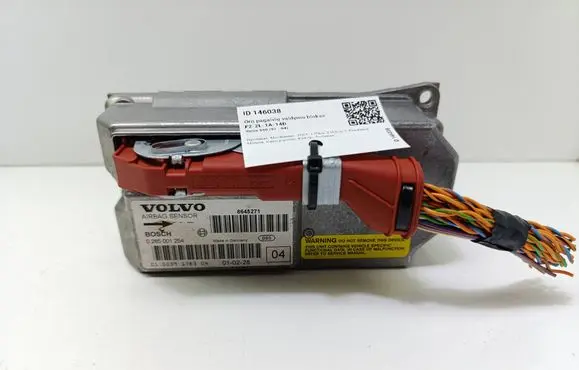 Volvo S60 Airbag control unit/module 8645271 0285001254