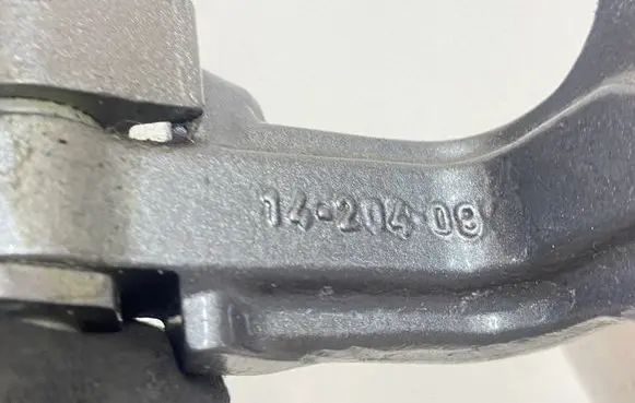 Jaguar XF X250 Rear door lower hinge 8X23F228A64AC