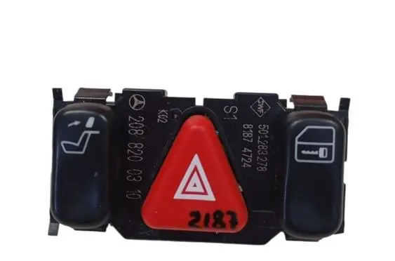 Mercedes-Benz C W203 Hazard light switch 2088200310