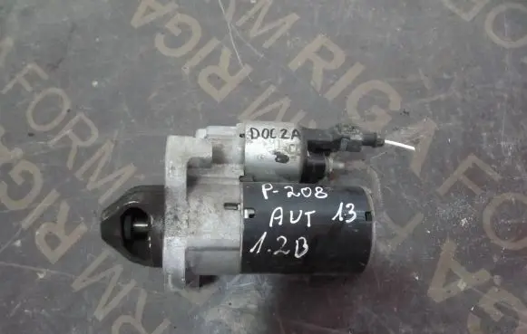 Peugeot 208 Starter motor 9807545980 27H30071 ESM18111