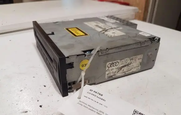 Audi A6 S6 C6 4F CD/DVD changer 4E0035111
