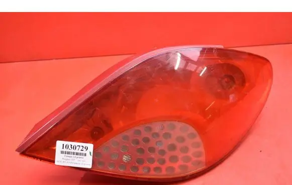 Peugeot 207 CC Rear/tail lights 9649986580