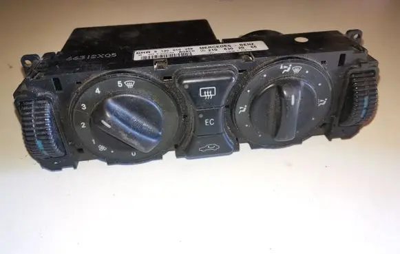 Mercedes-Benz E W210 Climate control unit 2108302085 9140010258