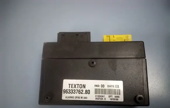 Peugeot 806 Alarm control unit/module 9633376280