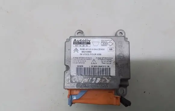 Citroen Berlingo Airbag control unit/module 9653190880