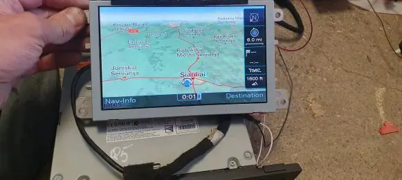 Audi Q5 SQ5 Screen/display/small screen 8R0919604A 8R0919604 HS130