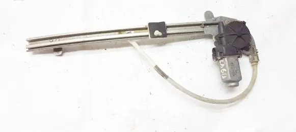 Sliding door window regulator with motor