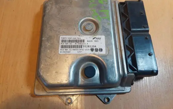 Fiat Grande Punto Engine control unit/module ECU 55281204 MJD9DF.G1 HW000