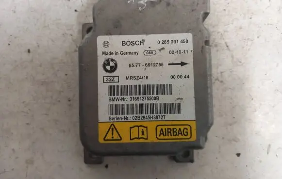 BMW X5 E53 Airbag control unit/module 65776912755 0285001458 31691275500B