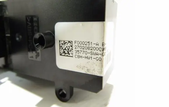 Electric window control switch