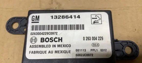 Opel Zafira B Parking PDC control unit/module 13286414
