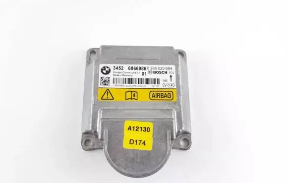 BMW 5 F10 F11 Airbag control unit/module 6866986 34526866986 0265020694