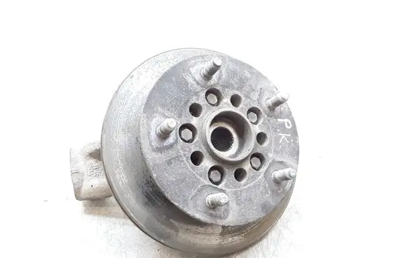 Front wheel hub spindle knuckle