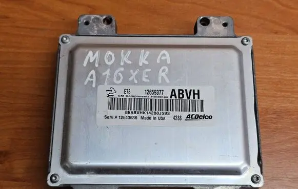 Opel Mokka Engine control unit/module 12659377 12643636