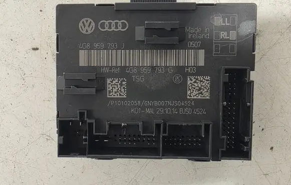 Audi A6 S6 C7 4G Door control unit/module 4G8959793G 597931 P10102058