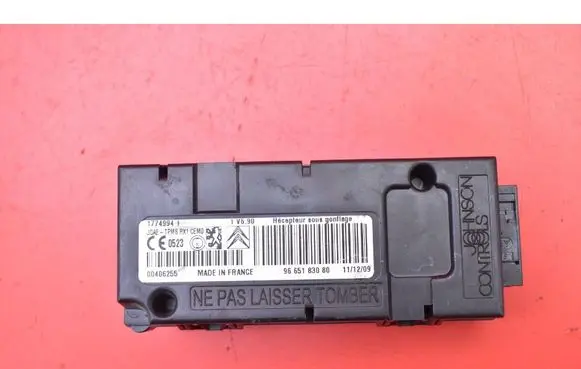 Peugeot 3008 I Engine control unit/module ECU 9665183080