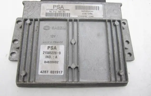 Peugeot 406 Engine control unit/module 9655826580 9657258780
