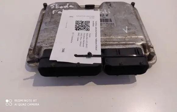 Skoda Fabia Mk1 (6Y) Engine control unit/module 0281010289 038906019AF