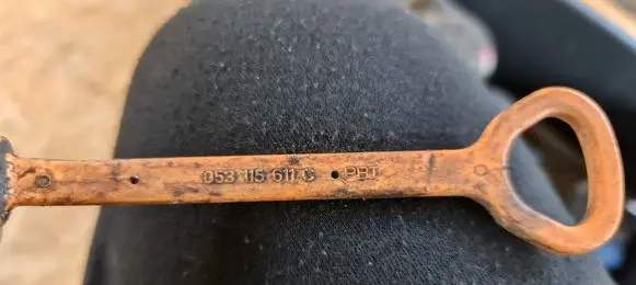 Audi A4 S4 B5 8D Oil level dip stick 053115611C