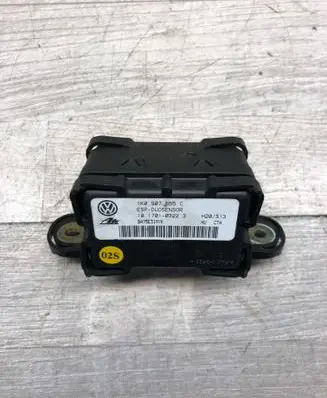 Seat Altea ESP acceleration yaw rate sensor 1K0907655C BA75E31MYK 10170103223