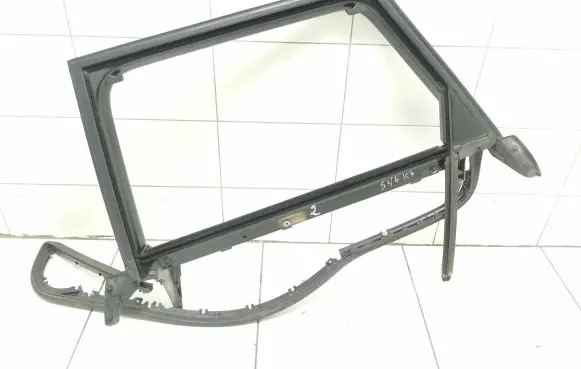 Audi A6 S6 C6 4F Rear door window/glass frame 4F0867415C 54122042