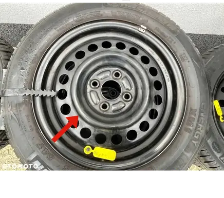 Honda Jazz R15 steel rim 
