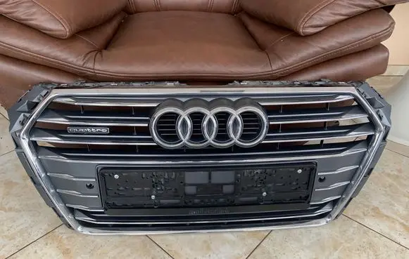 Audi A4 S4 B9 Front bumper upper radiator grill 8W0853651AB