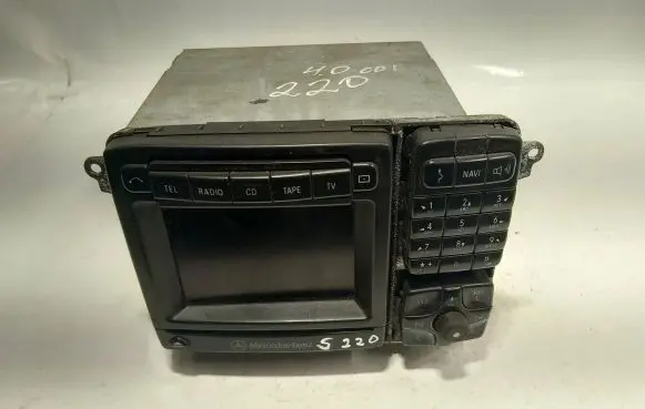 Mercedes-Benz S W220 Head unit multimedia control A2208203789 8638203709 8618842873