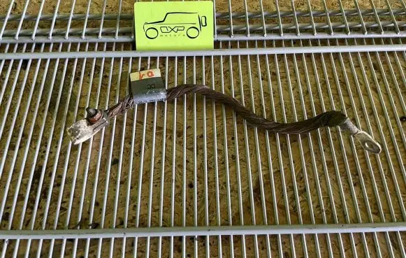 Mercedes-Benz G W461 W463 1st Gen Negative earth cable (battery) A4635400741 4635400741