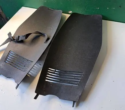 Toyota Corolla Verso AR10 Trunk/boot trim cover 647450F011 53523A2