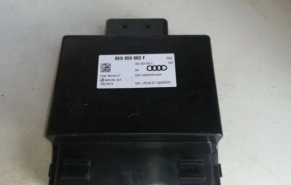 Audi A6 S6 C7 4G Voltage converter/converter module 8K0959663F