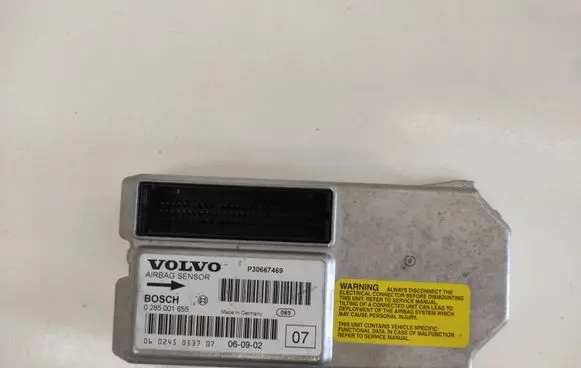 Volvo XC70 Airbag control unit/module 0285001655 060245053707 P30667469