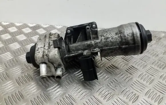 Oil filter mounting bracket