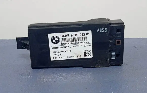 BMW 7 G11 G12 Other control units/modules 9381022