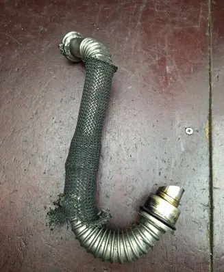 Audi A2 EGR valve line/pipe/hose 9646998980