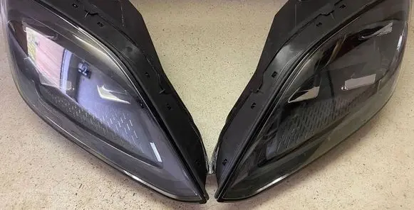 Porsche Cayenne (9Y0 9Y3) Headlights/headlamps set 9Y0941082L 9Y0941081L 00047228
