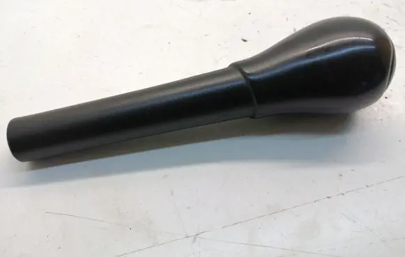 Gear lever shifter trim leather/knob