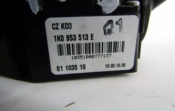 Volkswagen Golf VI Light switch 1K0953513E