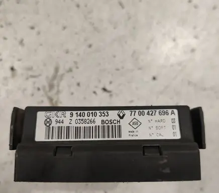 Renault Scenic I Air conditioning/heating control unit 7700427696