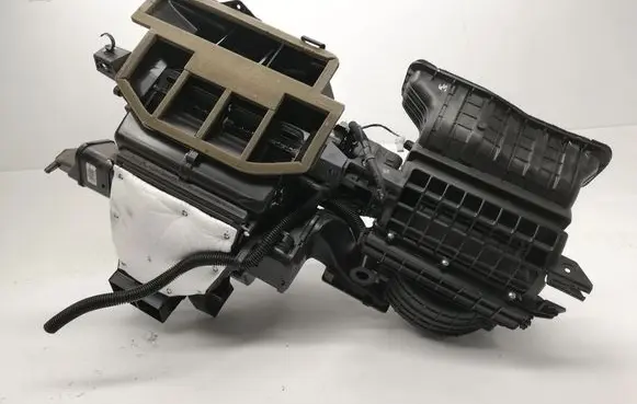 Interior heater climate box assembly