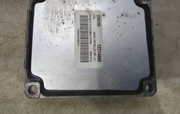 Opel Astra G Engine control unit/module 12214860