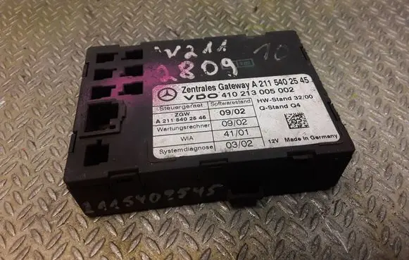 Mercedes-Benz E W211 Gateway control module 2115402545 A2115402545