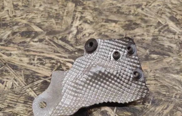 Jaguar XE Heat shield in engine bay 
