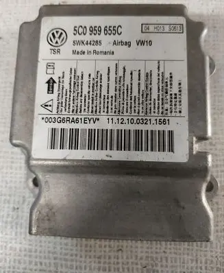 Volkswagen Golf VI Airbag control unit/module 5C0959655C