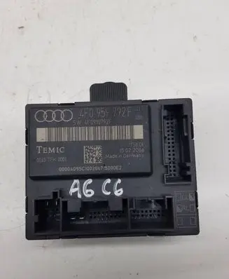 Audi A6 S6 C6 4F Door control unit/module 4F0959792F 4F0910792F