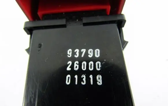 Hyundai Santa Fe Hazard light switch 9379026000