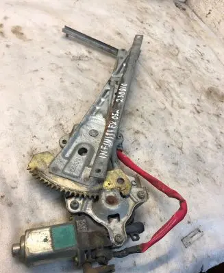 Infiniti FX Rear door window regulator with motor