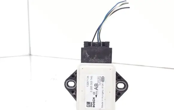 Opel Corsa D ESP acceleration yaw rate sensor 13267138 0265005748