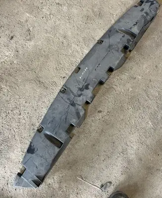 Front bumper skid plate/under tray