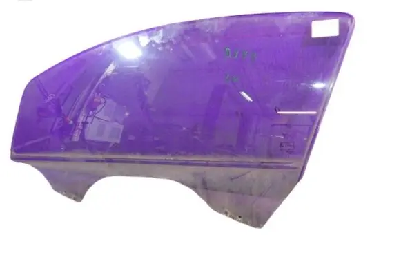 Opel Corsa D Front door window glass four-door 